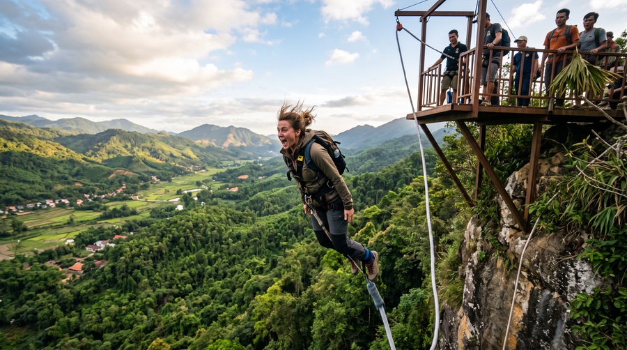 Bungee jumping